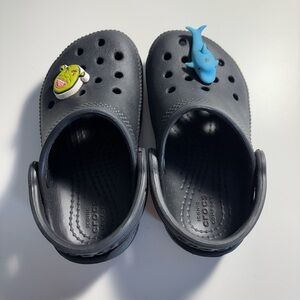 Black Toddler Crocs 7c
